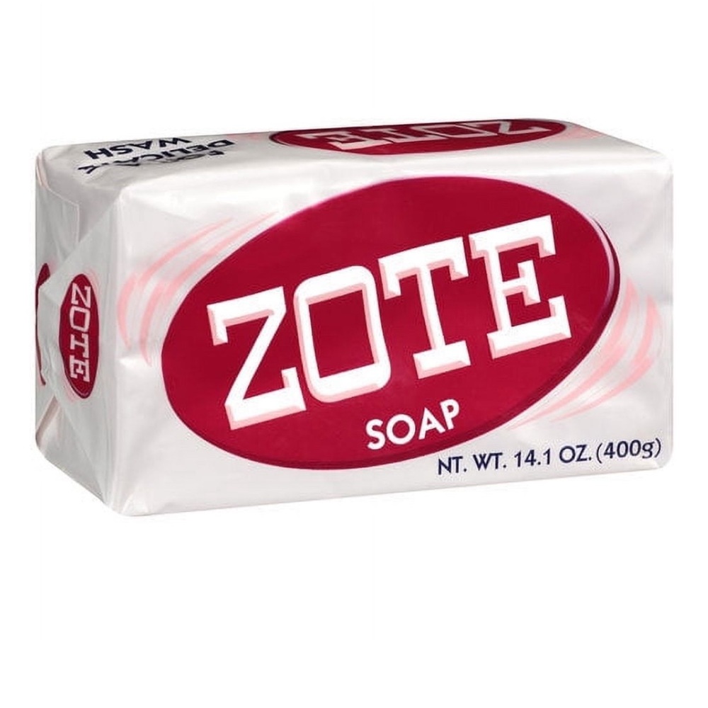 ZOTE Pink Soap Bars Laundry Soap Stain Remover Cat Fish Bait 4 PACK